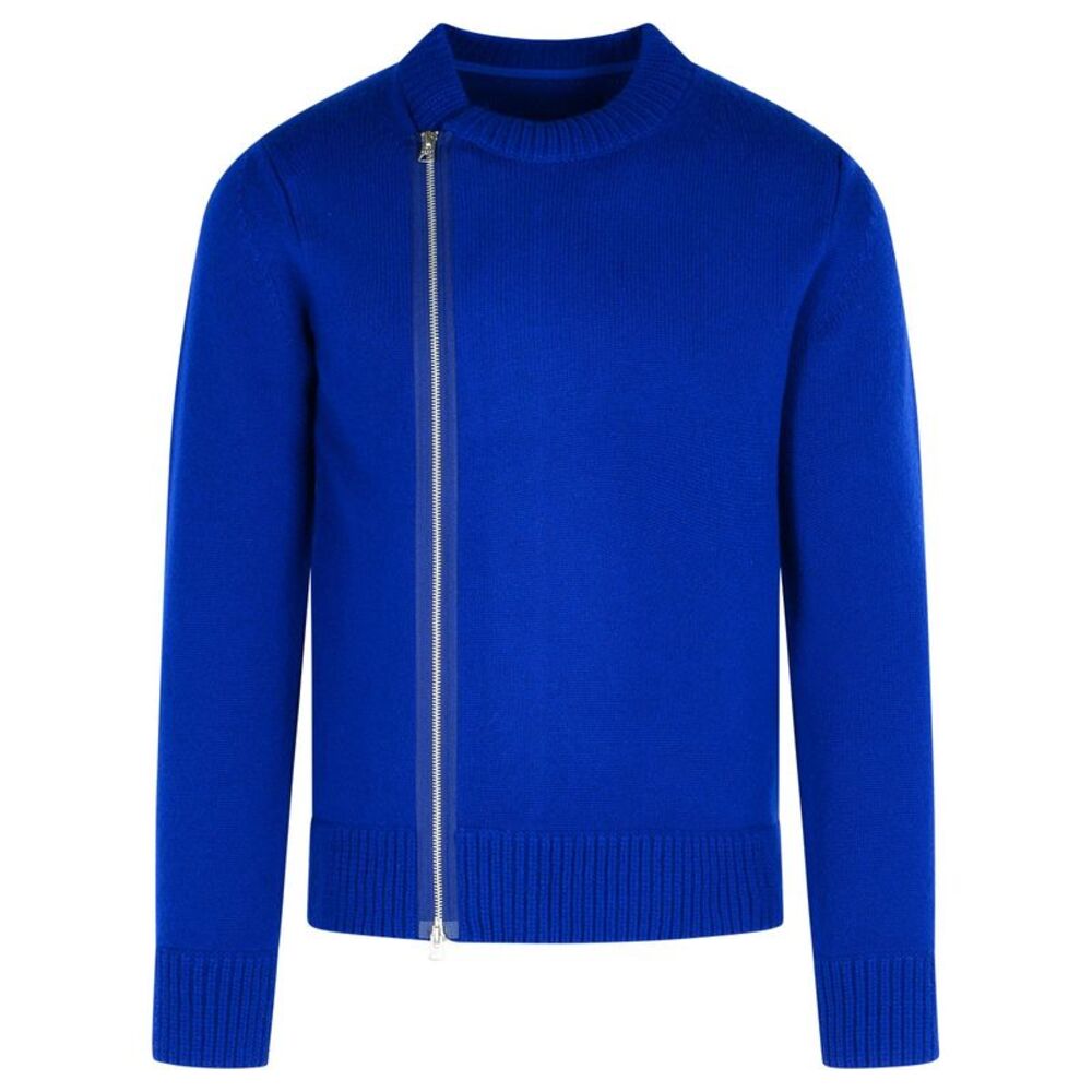 Sacai Blue Wool Sweater Men
